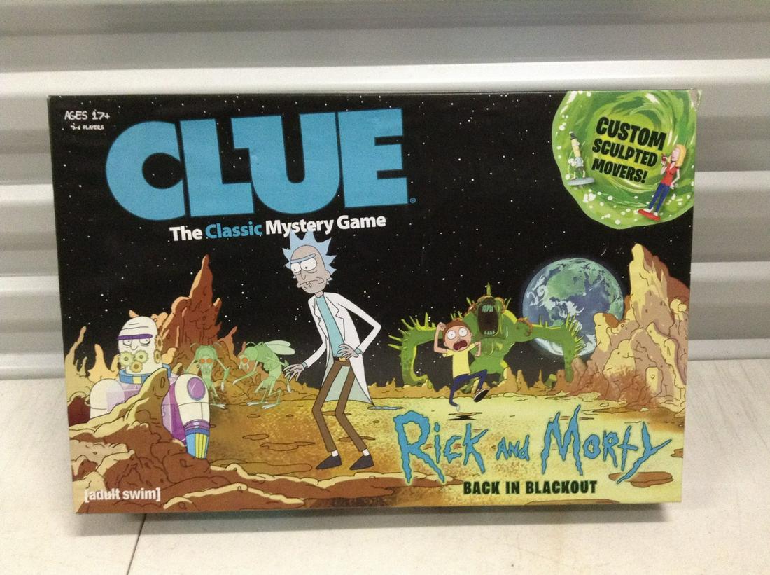 Rick and Morty Clue Game: Rick and Morty Clue Game