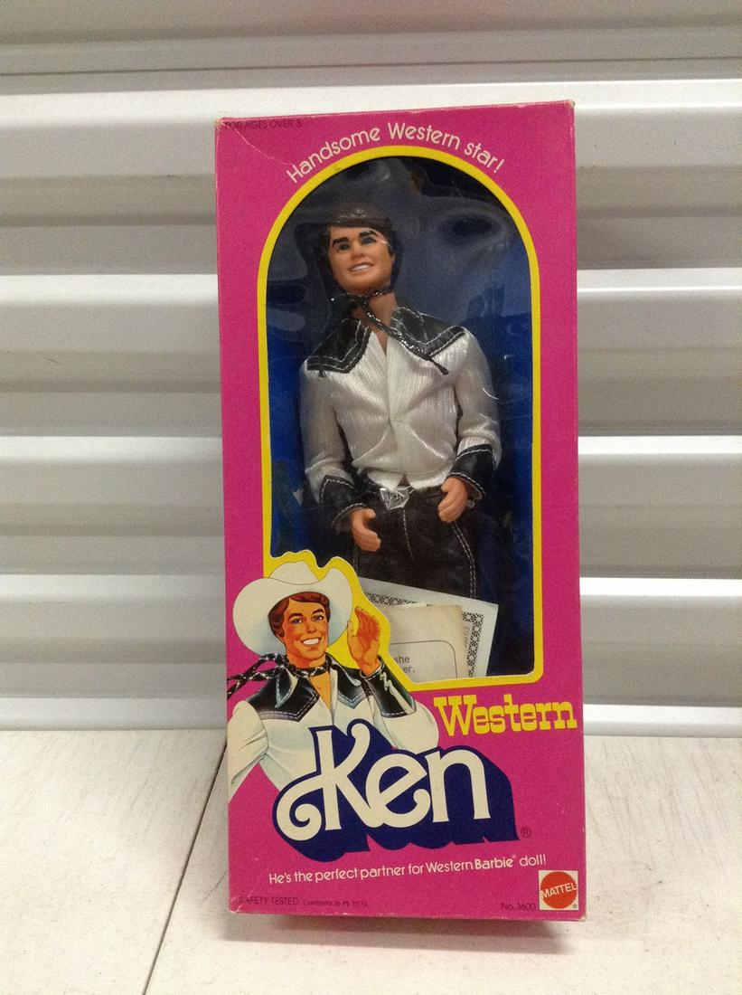 1980 Mattel "Western" Ken in the box: 1980 Mattel "Western" Ken in the box
