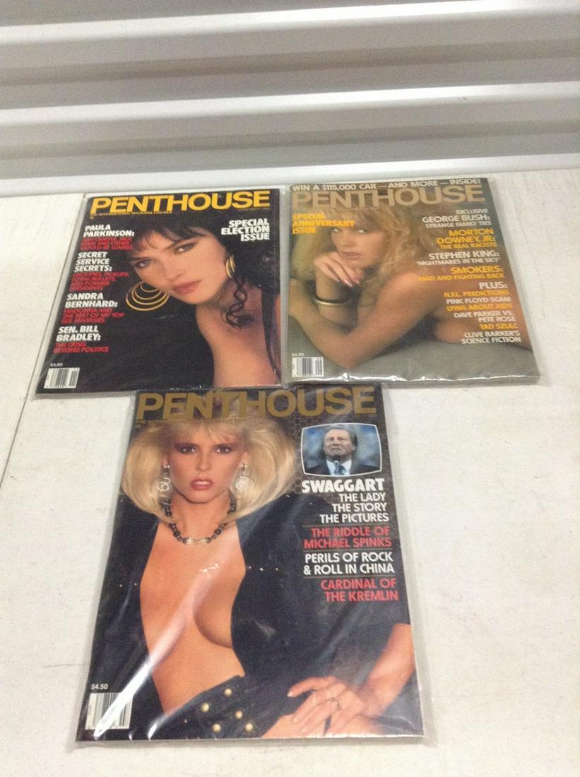Sealed 1980s Penthouse Magazines (1 of 1)