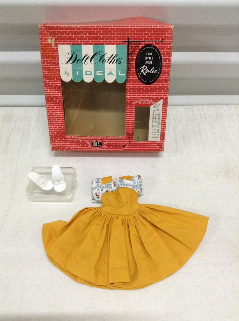 1950's Ideal "Little Miss Revlon" Doll Outfit with: 1950's Ideal "Little Miss Revlon" Doll Outfit with original Box