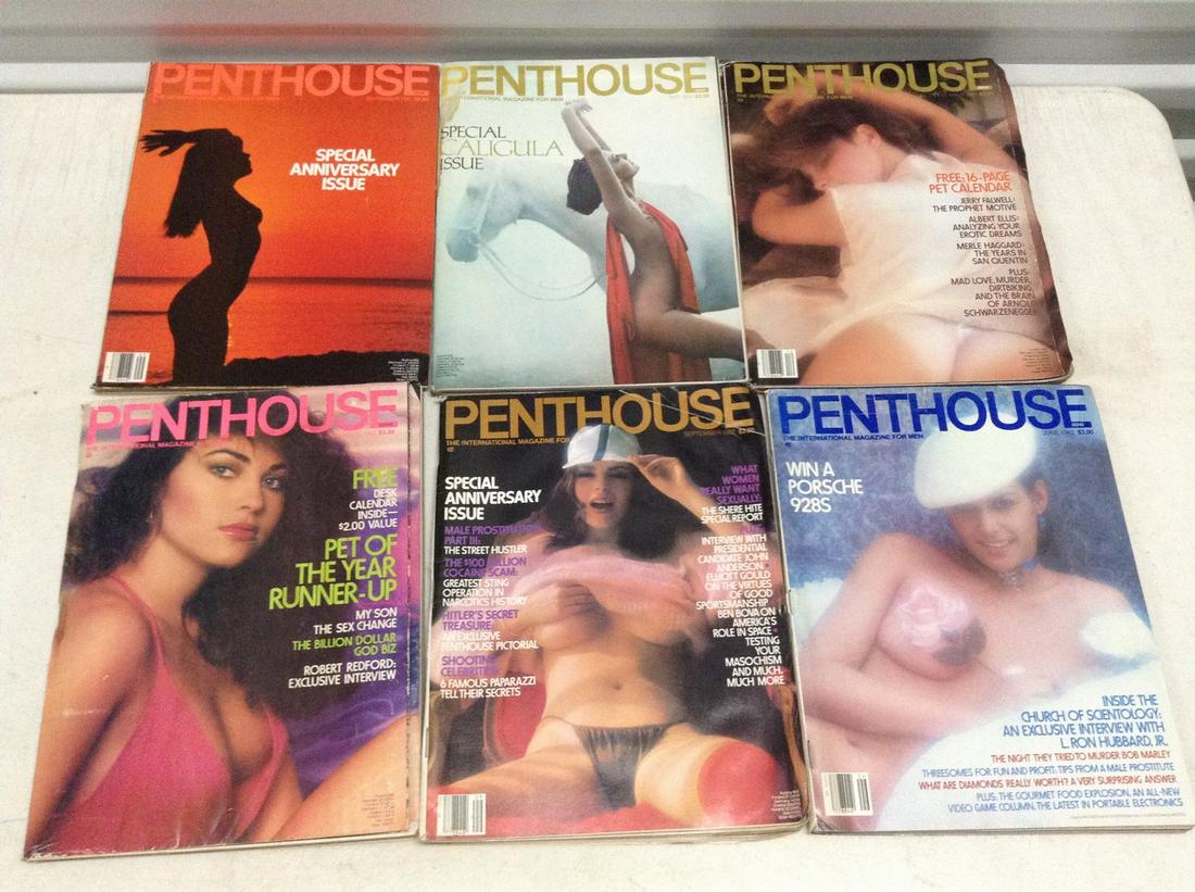 1980s Penthouse Magazines (1 of 1)
