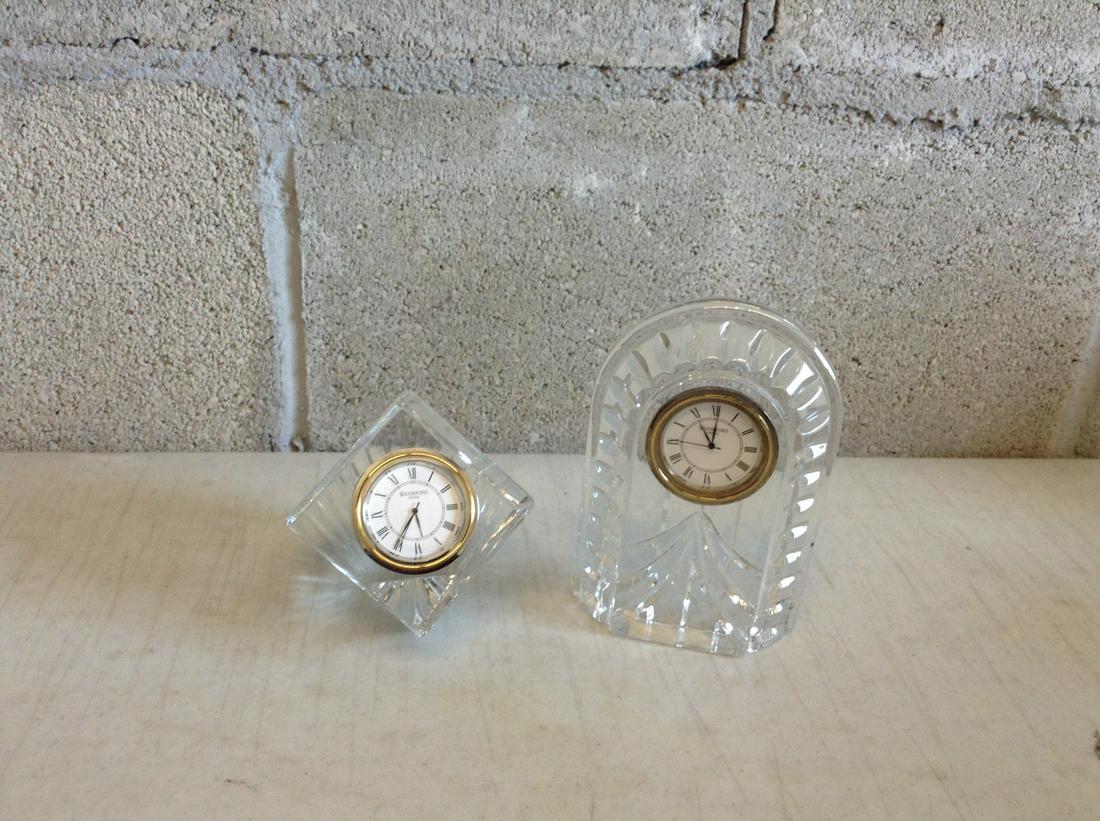 Two Vintage "Waterford" Clocks (1 of 1)