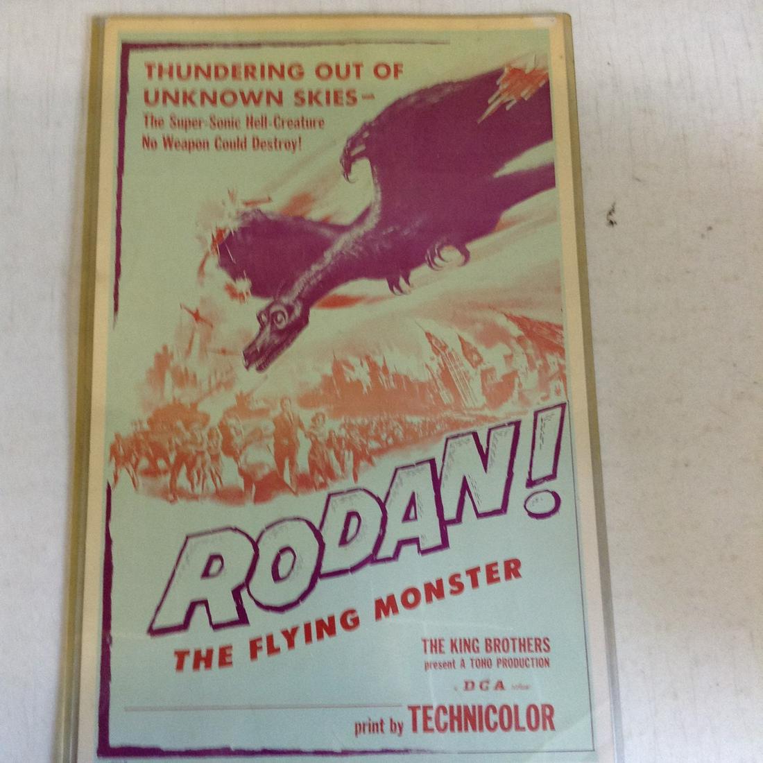 "Rodan! the Flying Monster" Poster (1 of 1)