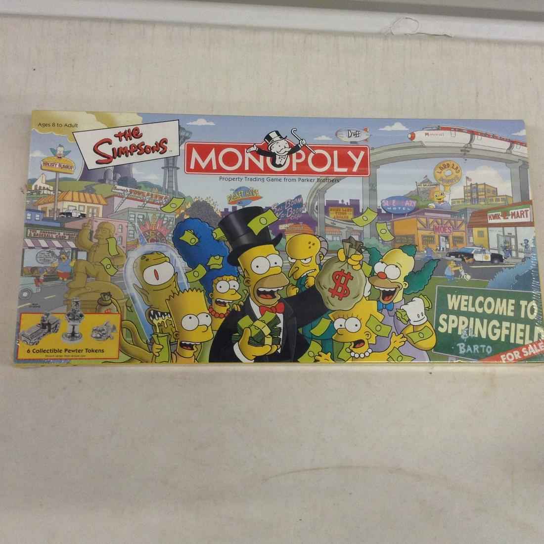 Sealed Simpsons monopoly (1 of 1)