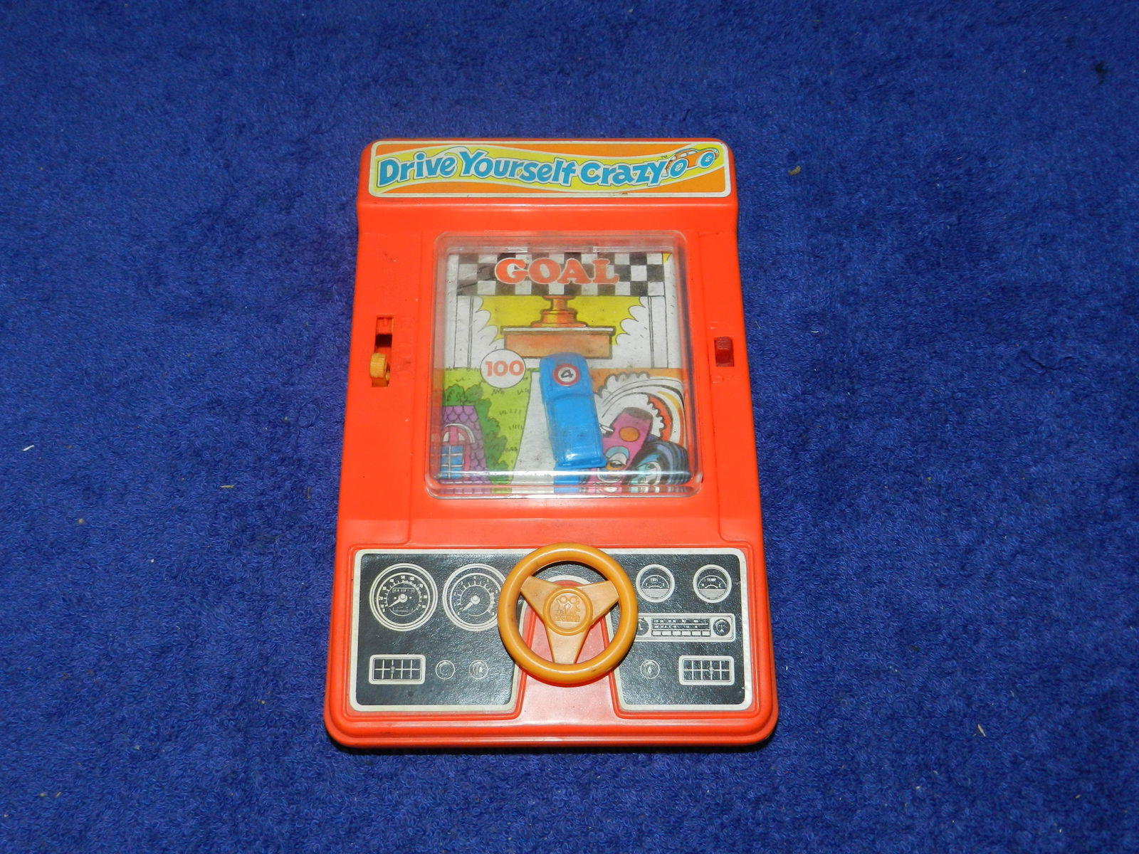 Vintage 1976 Tomy Drive Yourself Crazy Handheld Game (1 of 1)
