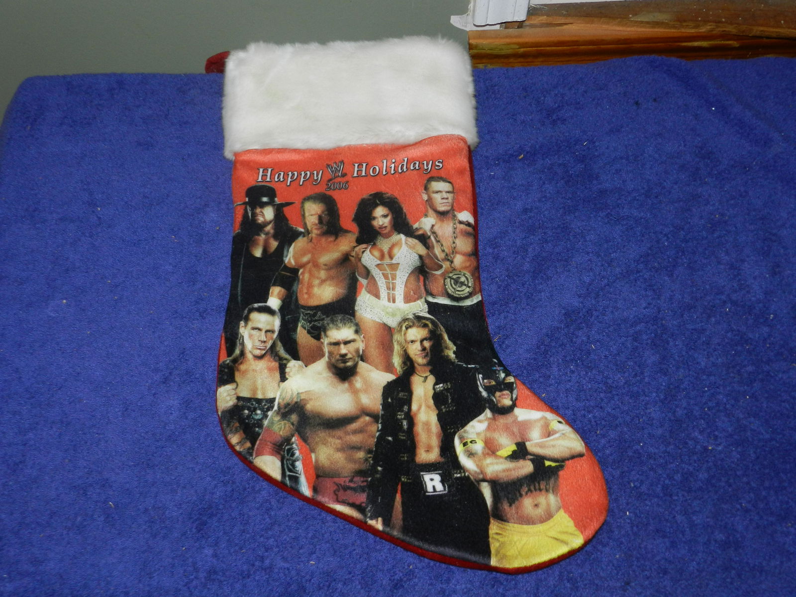 Official 2006 WWE Wrestling Christmas Stocking (1 of 1)