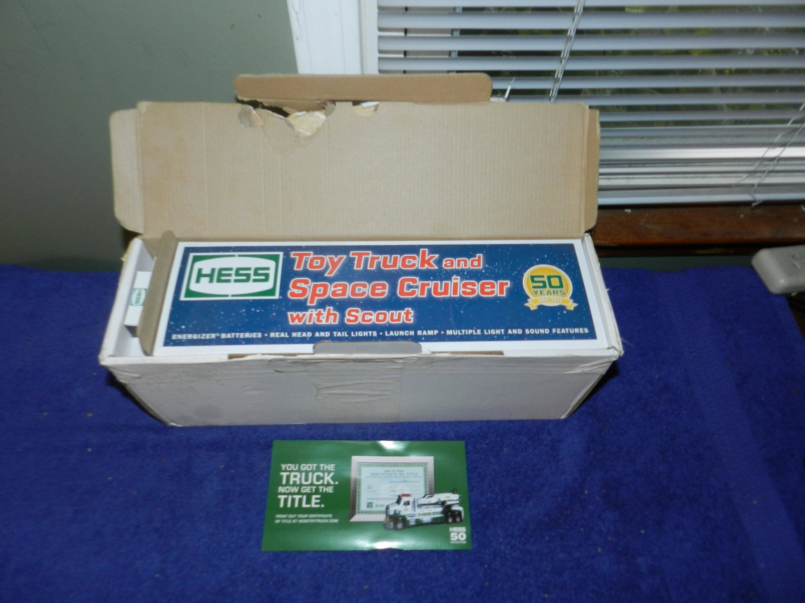 2014 50th Anniversary Hess Truck Brand New Retail Box: 2014 50th Anniversary Hess Truck Brand New Retail Box