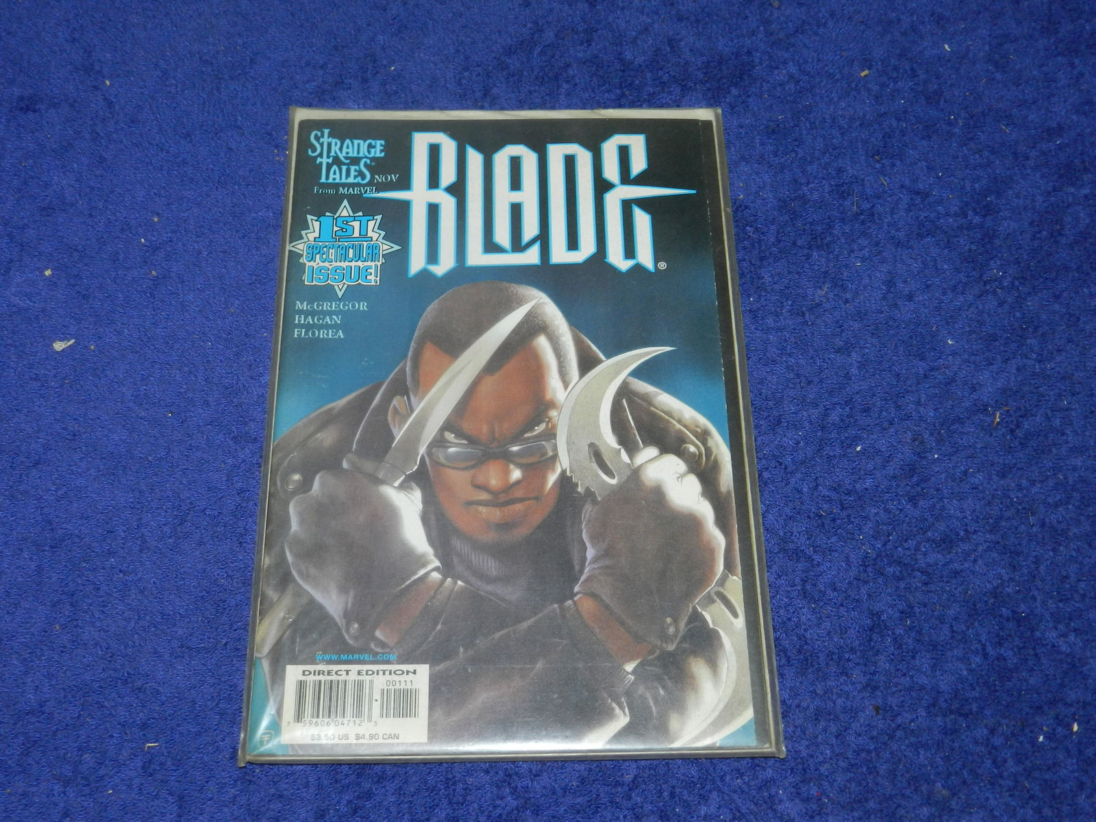 1998 Strange Tales Blade Issue #1 Comic book (1 of 1)