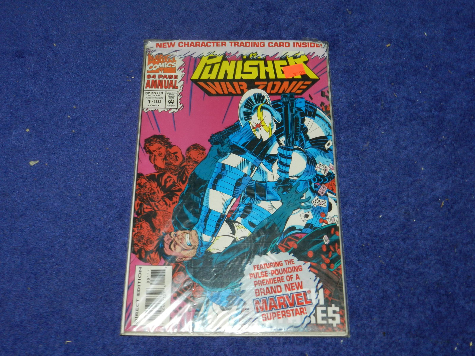 1993 Punisher War Zone #1 Comic Book Factory Sealed (1 of 1)