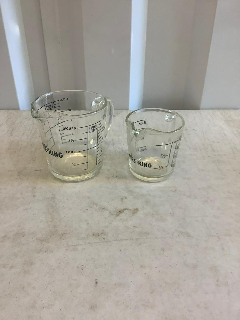 Fire-king measuring glasses (1 of 1)
