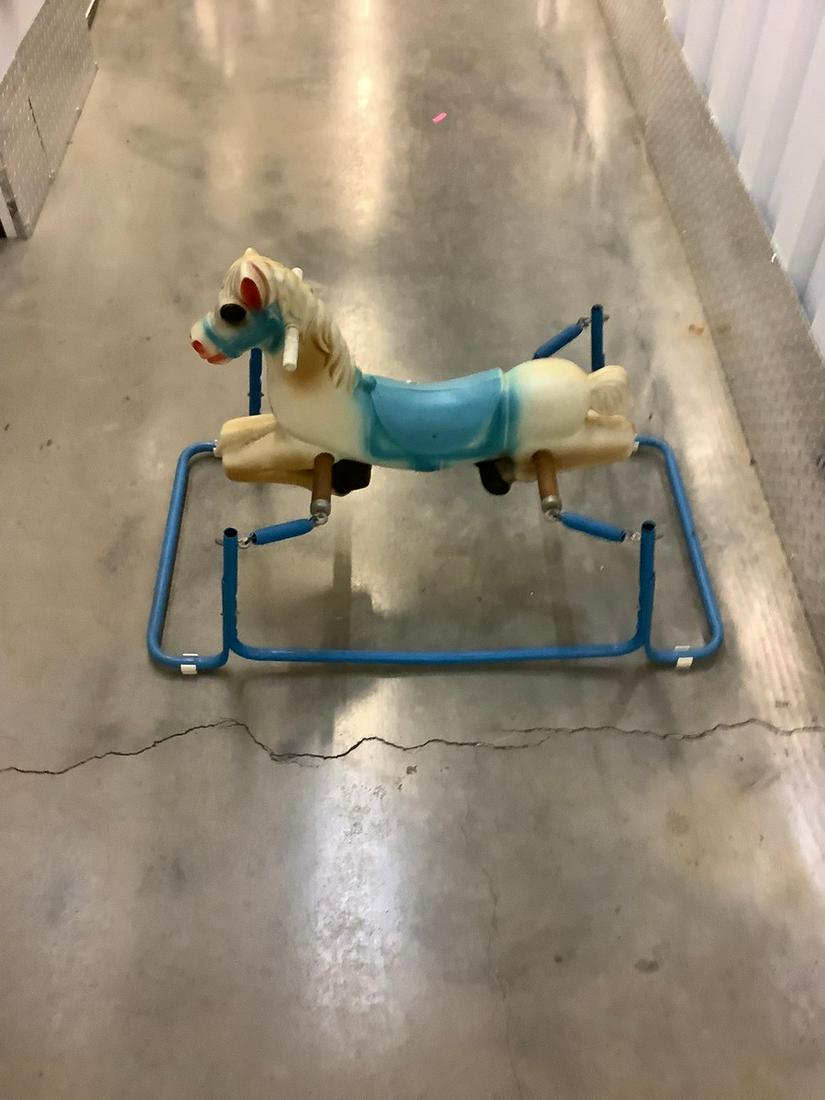 Vintage toy rocking horse Wonderhorse (1 of 1)