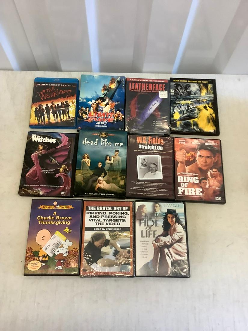 Lot of DVD's and Blu rays: Lot of DVD's and Blu rays