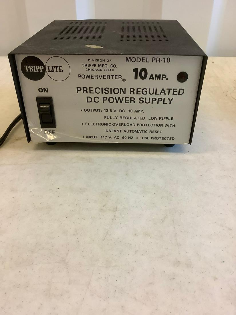 Tripp lite Model PR-10 regulated DC power supply (1 of 1)