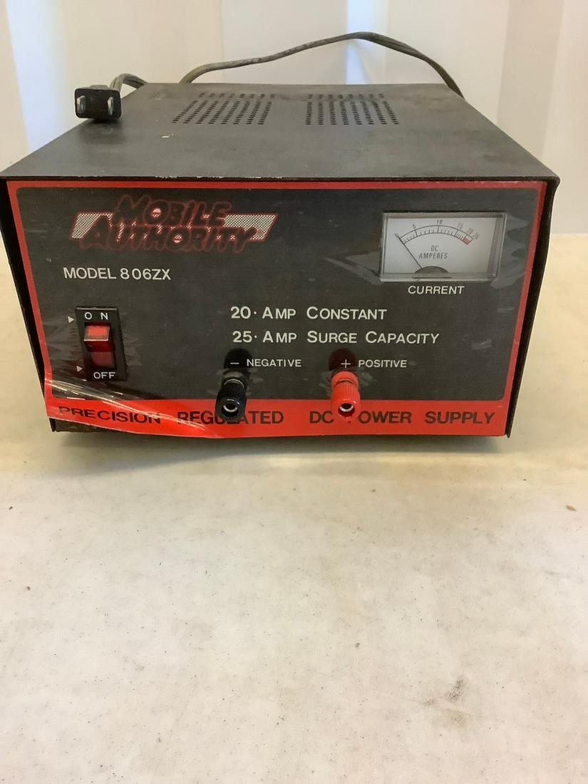 Mobile authority Model 806ZX dc power supply (1 of 1)