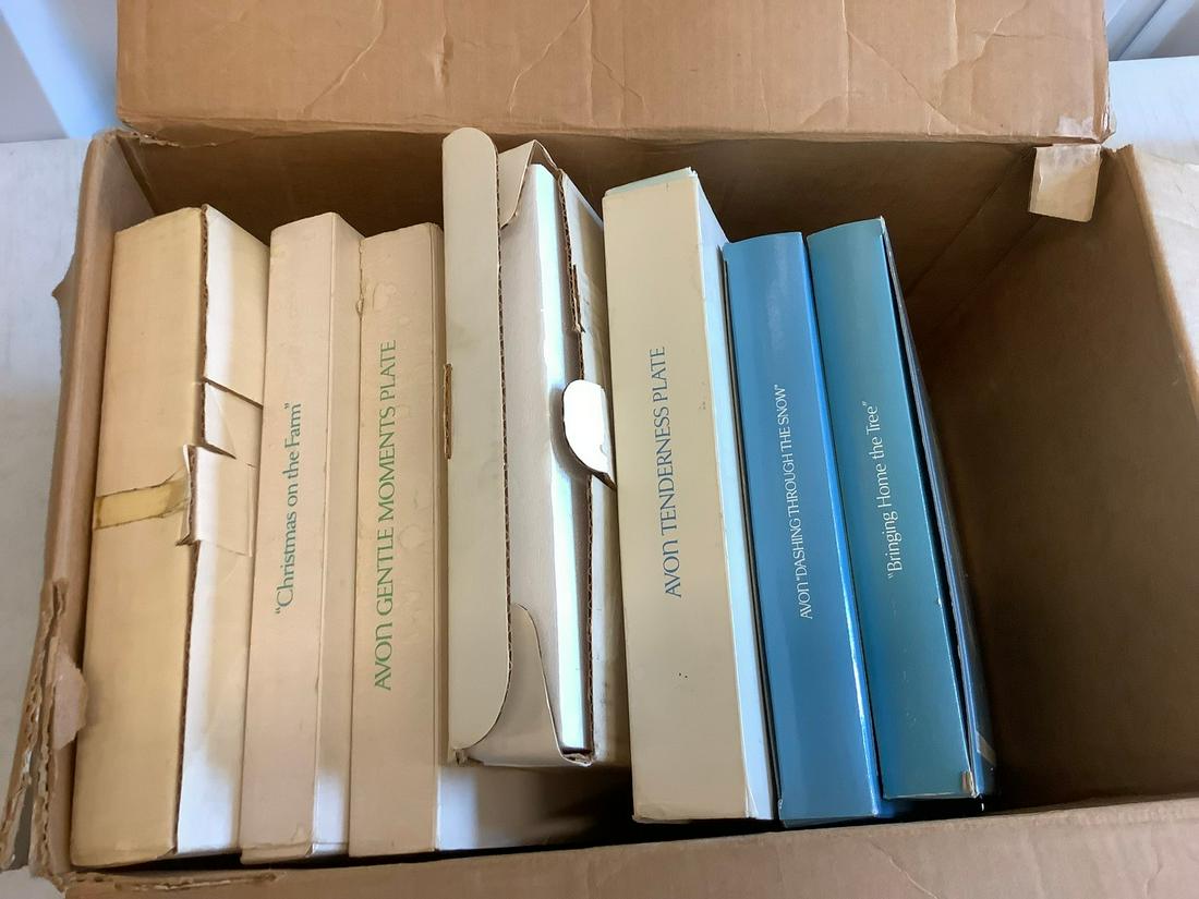 Large lot of Avon holiday plates (1 of 1)