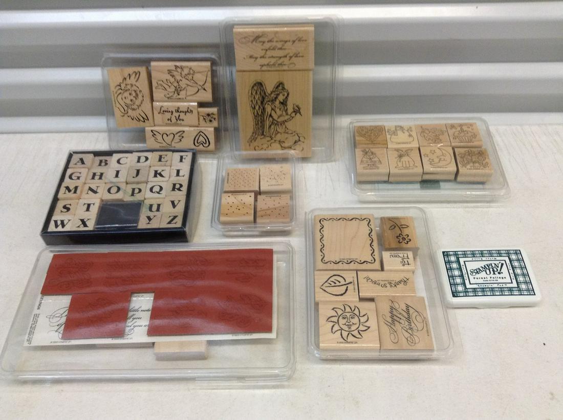 Large lot of Wooden Stamps (1 of 1)