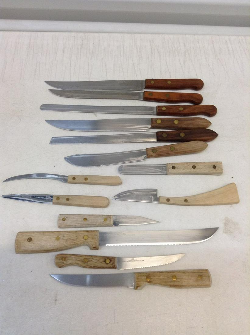 Large lot of vintage Knives - Old Homestead, Hoan (1 of 1)
