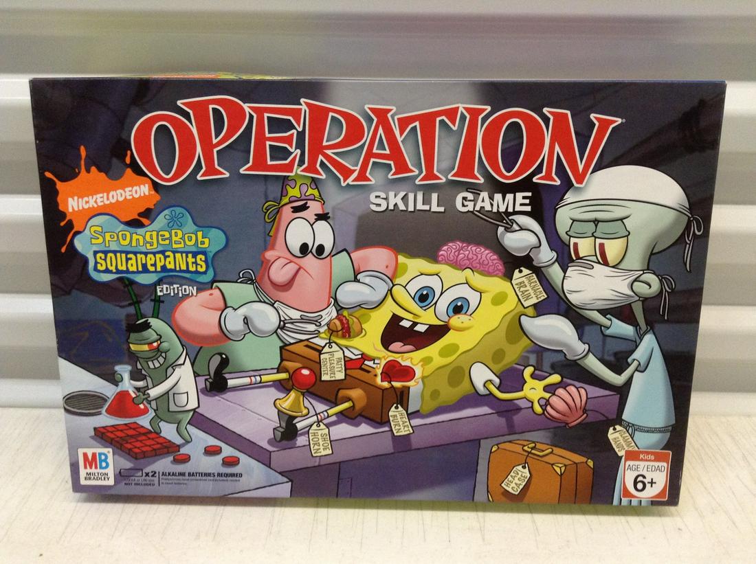 Spongebob Squarepants Operation Game: Spongebob Squarepants Operation Game