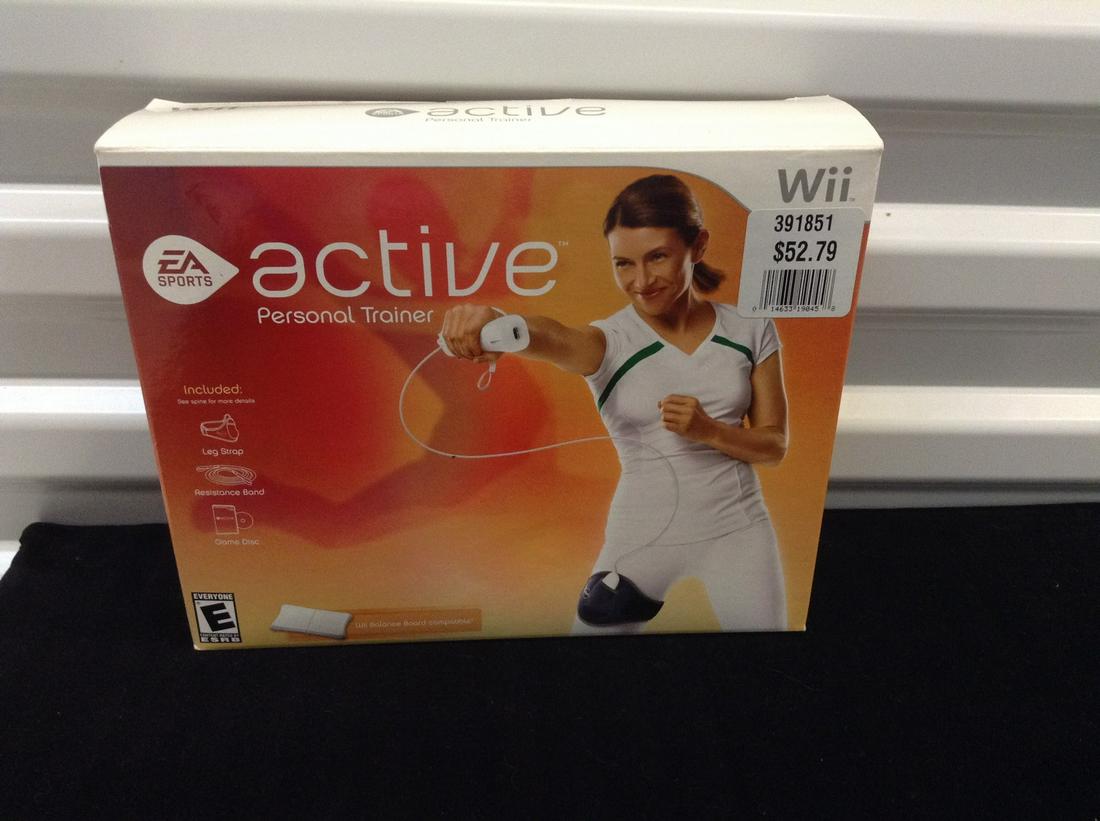 Wii Active Personal Trainer in the box: Wii Active Personal Trainer in the box