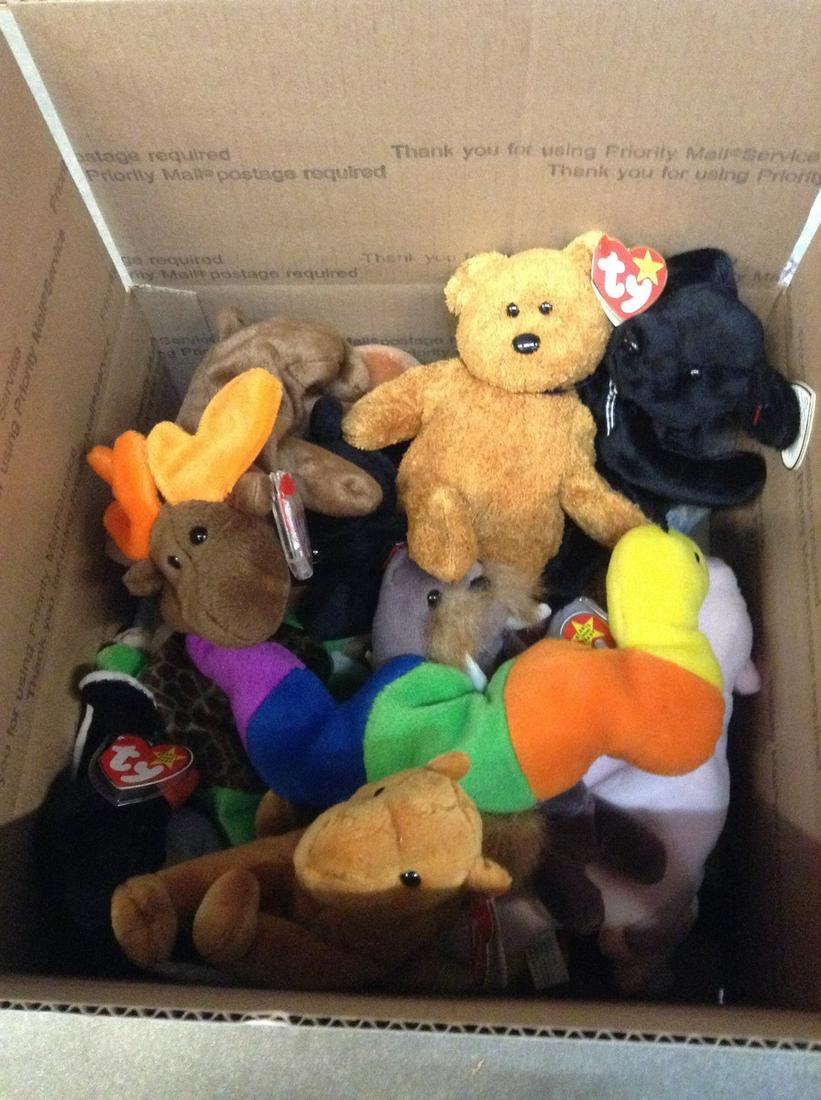Box of Beanie Babies: Box of Beanie Babies