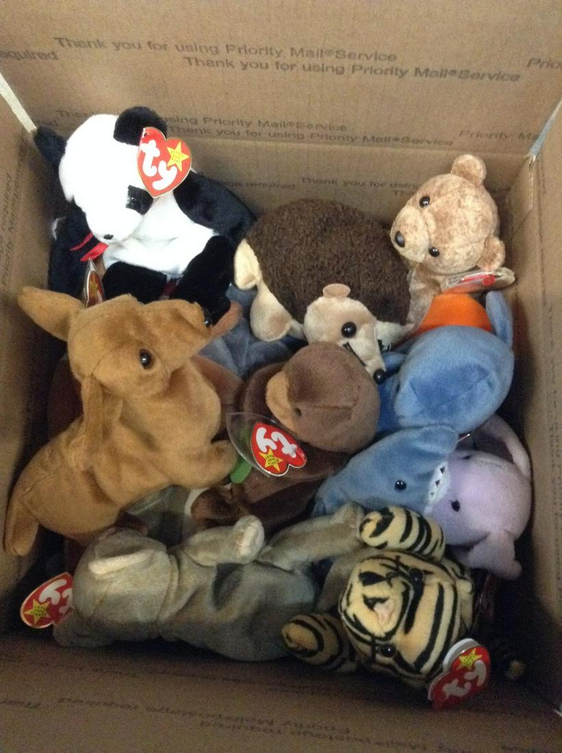 Box of Beanie Babies: Box of Beanie Babies