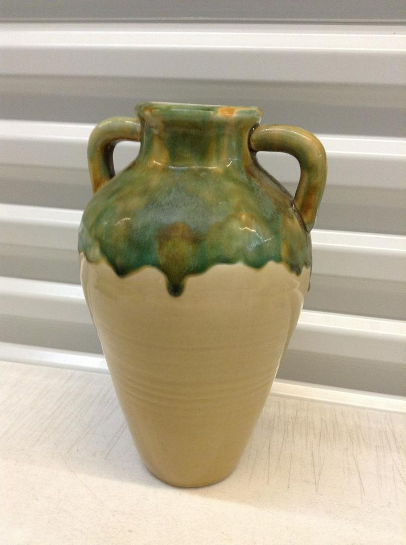 Drip Glaze Ceramic Jug Vase 11.25" tall (1 of 1)