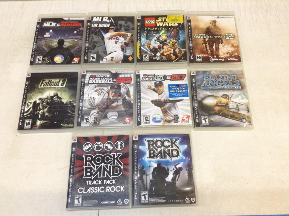 Large lot of PS3 Games with Manuals (1 of 1)