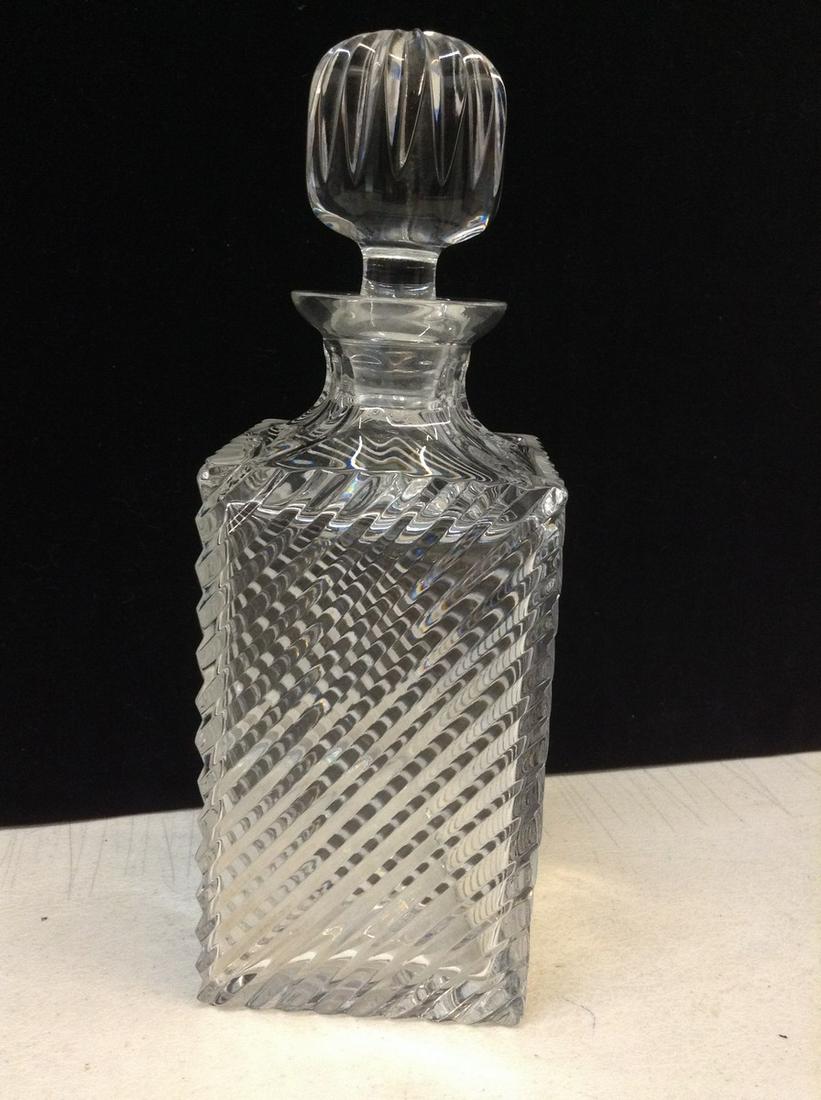 Signed Atlantis Crystal Decanter 10.5" (1 of 1)