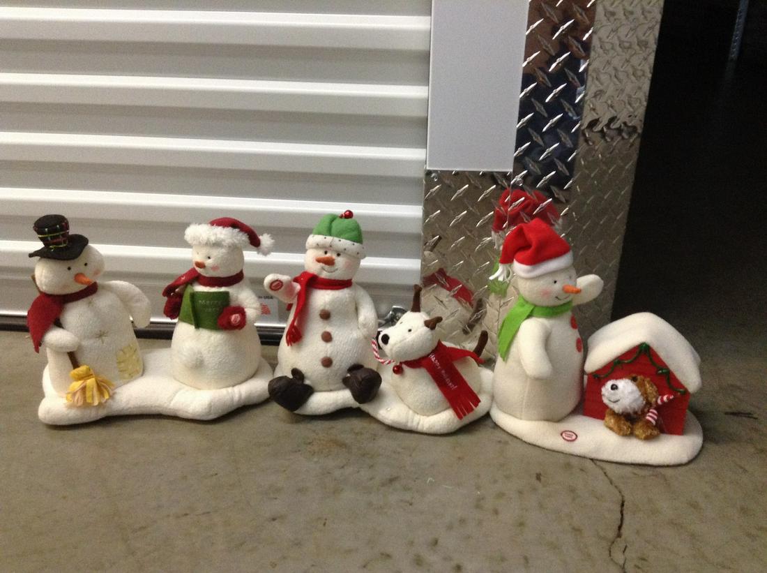 Hallmark Battery Operated Musical Dancing Snowmen: Hallmark Battery Operated Musical Dancing Snowmen