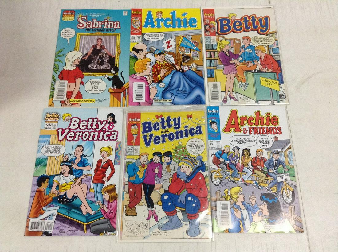 Lot of Archie and Sabrina Comics (1 of 1)