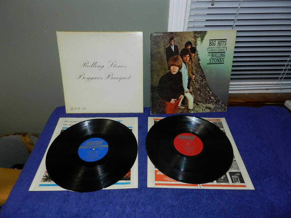 2 Vintage Rolling Stones LPs (1 of 1)