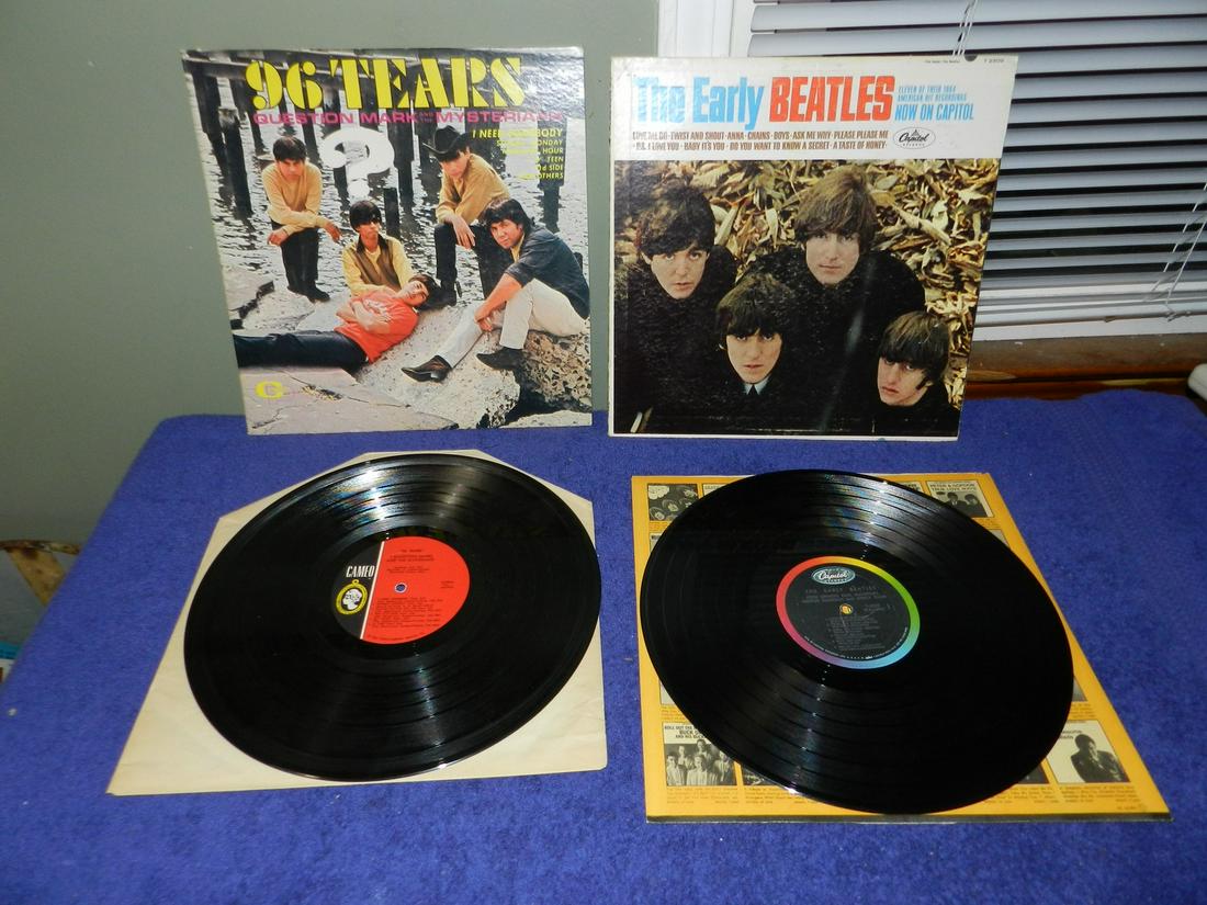 2 Vintage LPs Beatles 96 Tears (1 of 1)