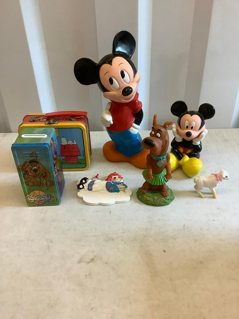 Scooby doo, mickey mouse banks and more tallest 11 (1 of 1)