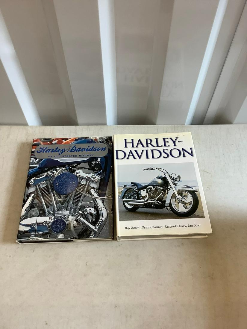 pair of harley davidson books (1 of 1)