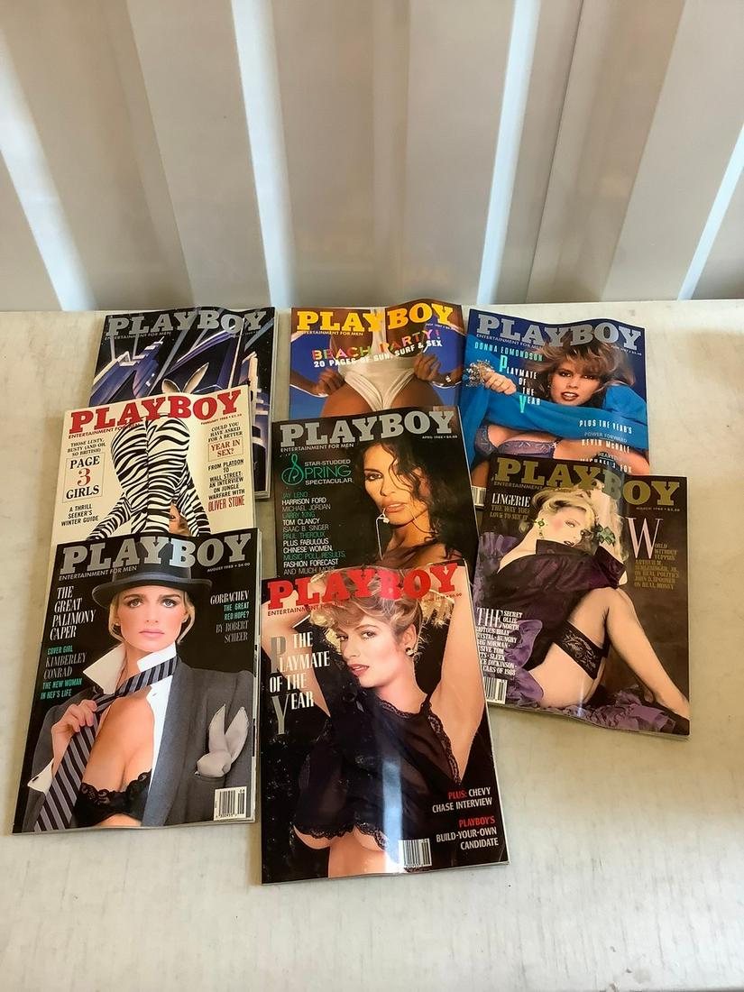 Lot of 80's playboy magazine: Lot of 80's playboy magazine