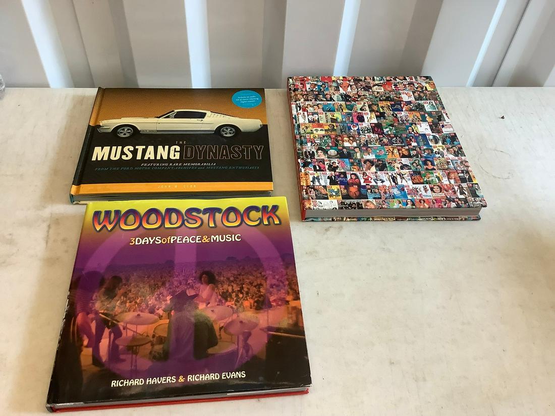 Mustang, woodstock and tv guide books: Mustang, woodstock and tv guide books