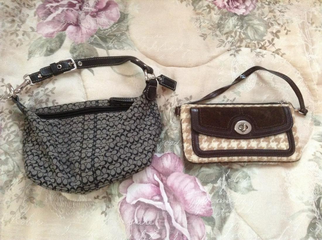 Coach Purse and Wristlet Wallet (1 of 1)