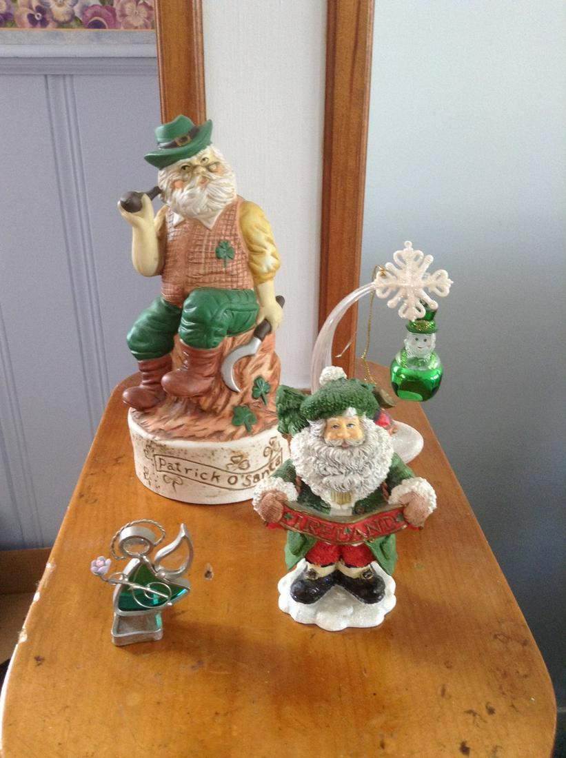 Lot of Irish Statues and more: Lot of Irish Statues and more