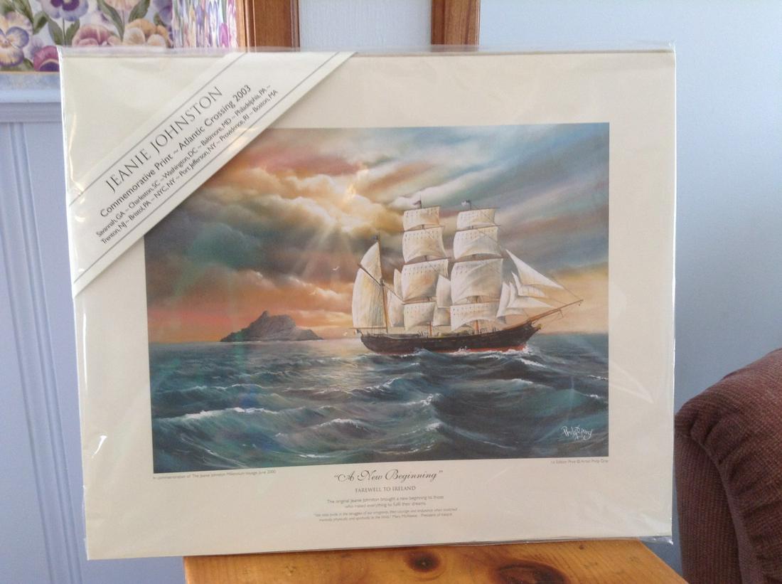 Sealed Signed First Edition Philip Gray Ship Print (1 of 1)