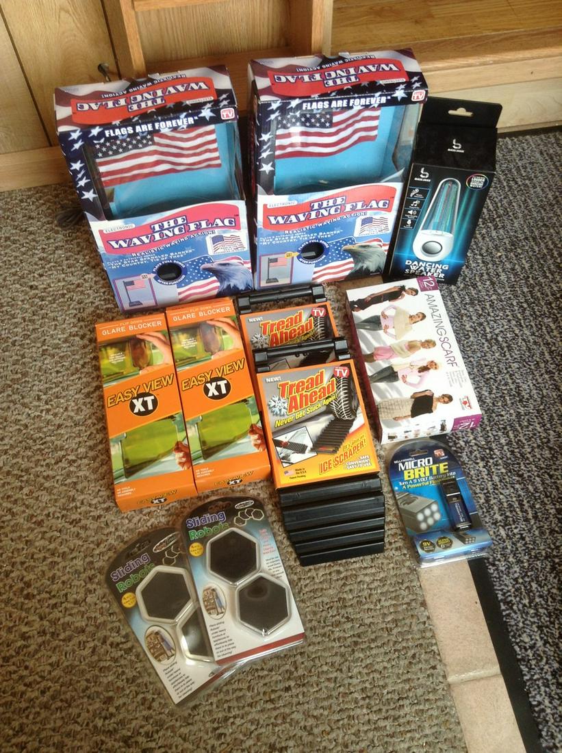 Dancing Water Speaker and large lot of As Seen on TV (1 of 1)