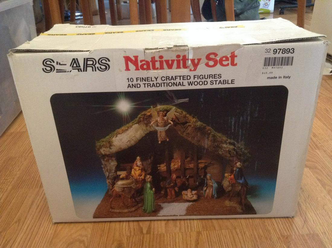 Made in Italy Sears Nativity Set (1 of 1)