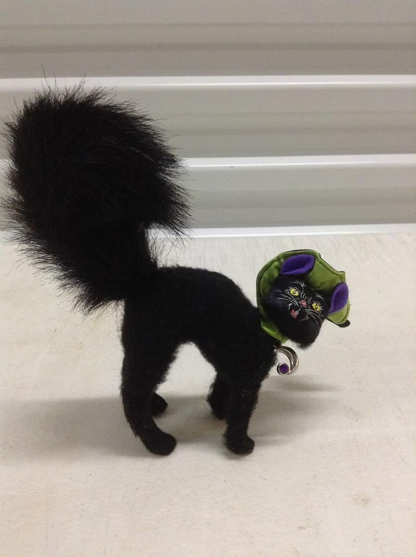 Annalee Black Cat with Witch Hat 8" tall (1 of 1)