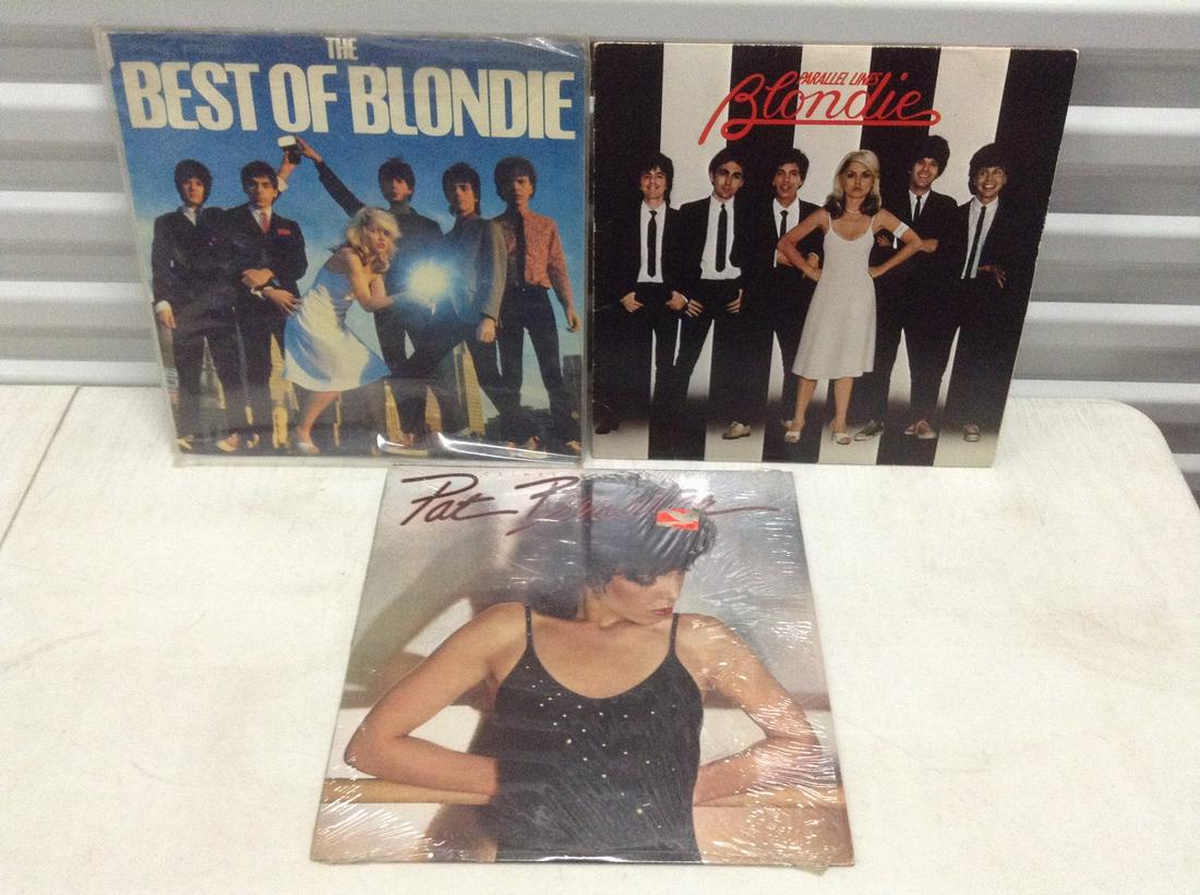 Vintage Blondie and Pat Benetar Records: Vintage Blondie and Pat Benetar Records