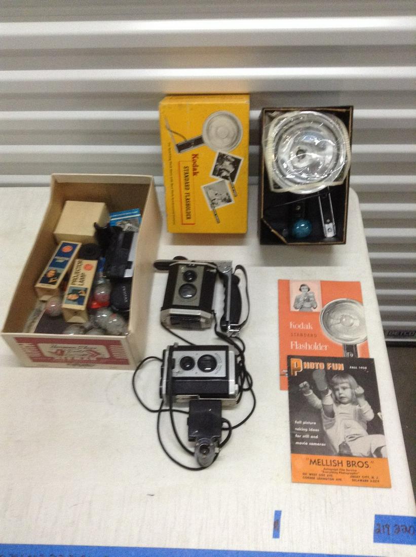 Large lot of Vintage Cameras and equipment (1 of 1)