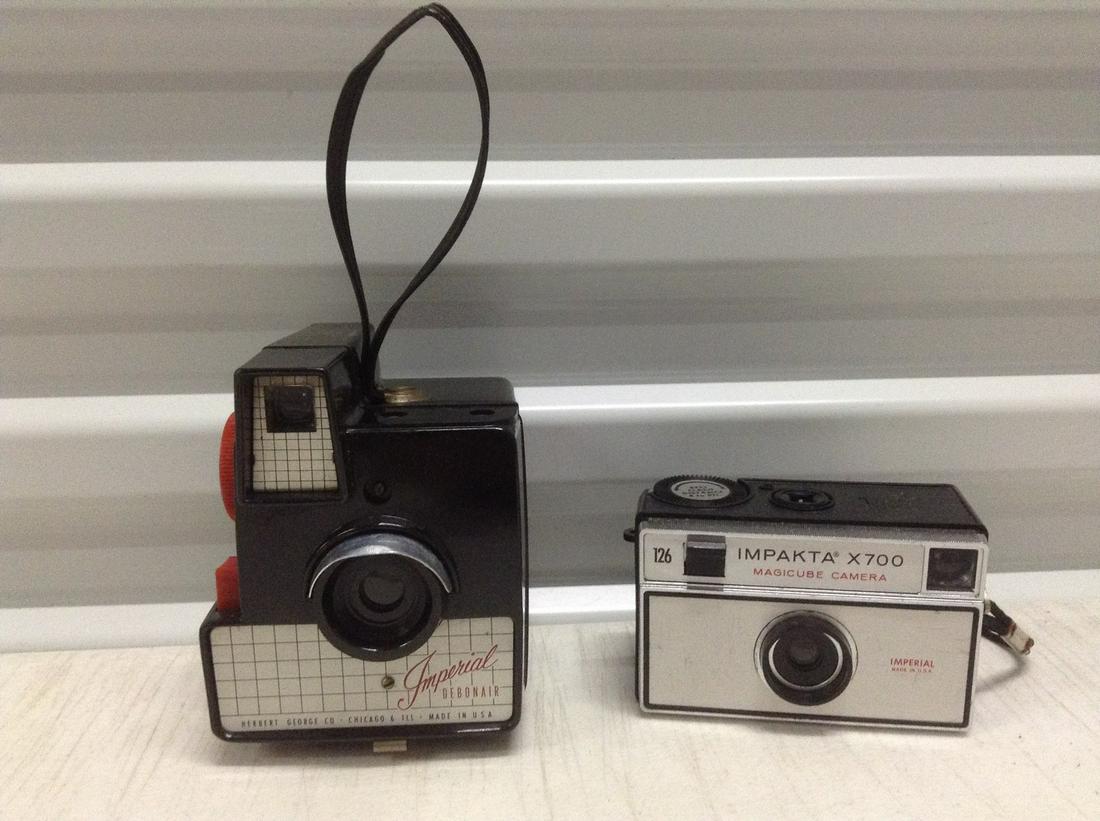 Lot of Two Vintage Cameras (1 of 1)
