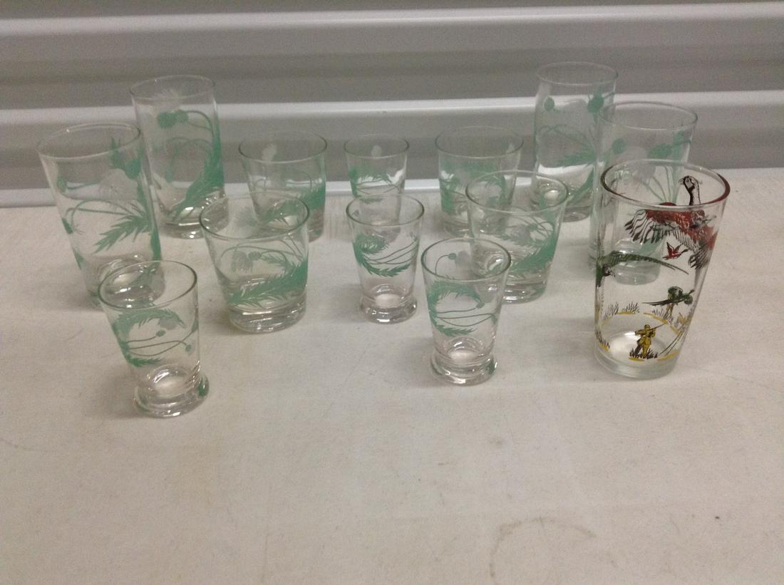 Large Lot of MCM Glasses: Large Lot of MCM Glasses
