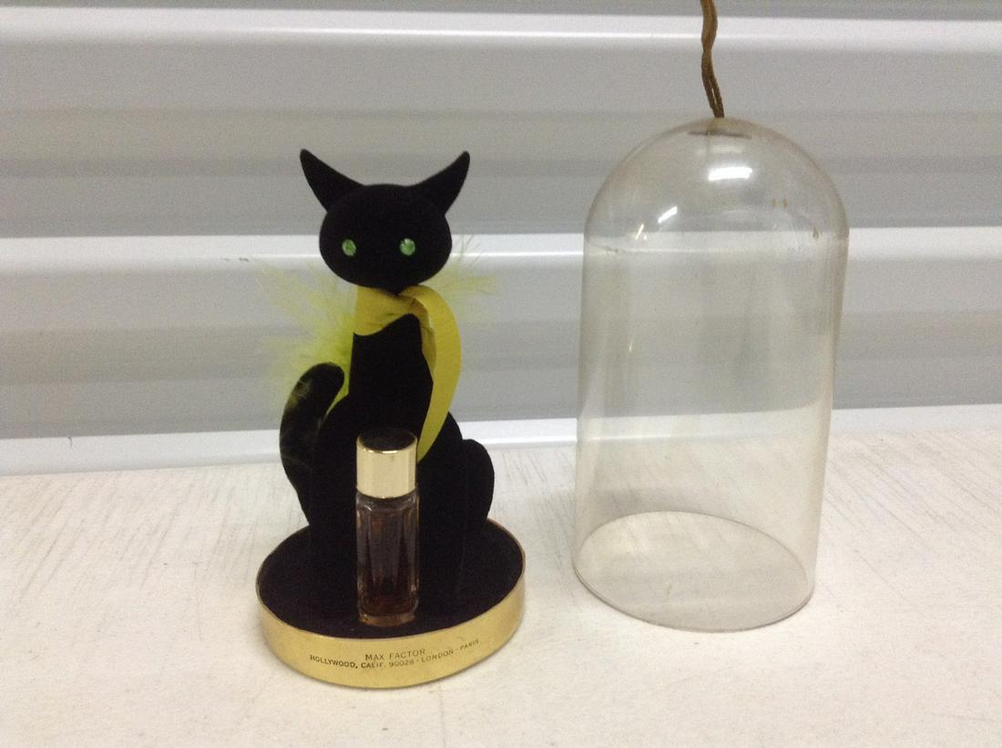 Vintage Max Factor "Sophisti-cat" Golden Woods Perfume (1 of 1)