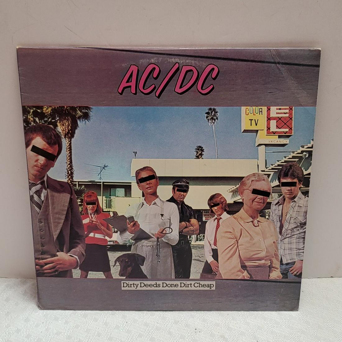 1976 ACDC Dirty Deeds Done Dirt Cheap LP (1 of 1)
