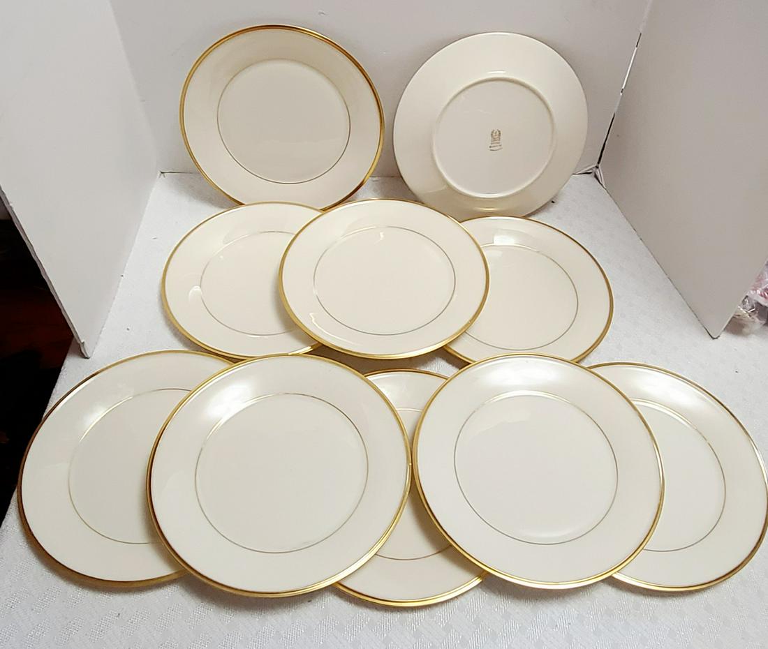 Lenox Eternal USA 10 Plates 8" diameter: Lenox Eternal USA 10 Plates 8" diameter