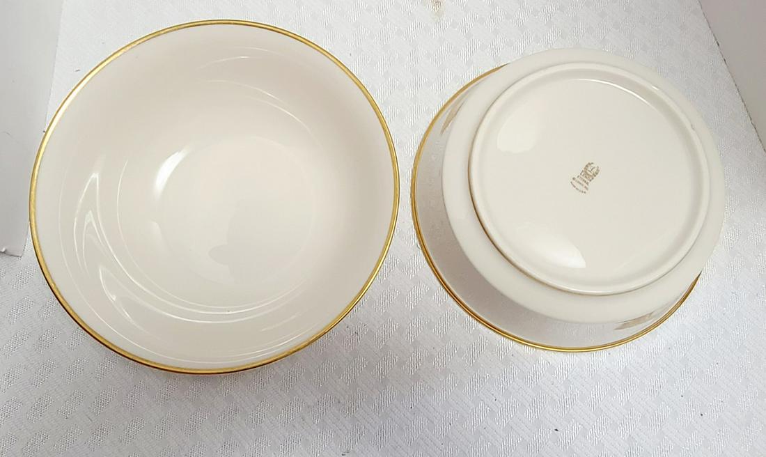 Lenox Eternal USA 2 Bowls 9.5: diameter: Lenox Eternal USA 2 Bowls 9.5: diameter